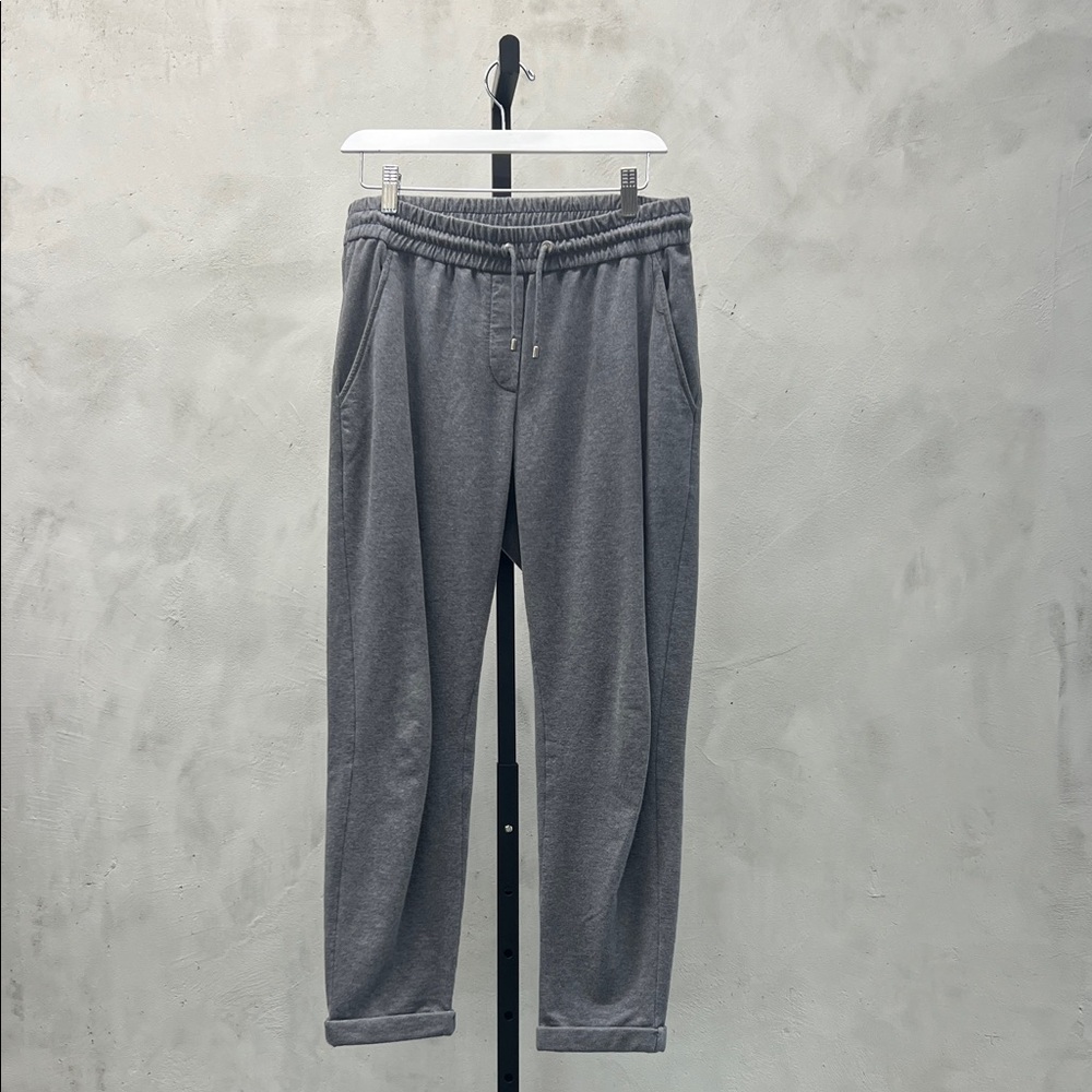 Brunello Cucinelli Gray Sweatpants